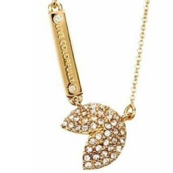kate spade Jewelry - Kate Spade Fortune Cookie Necklace